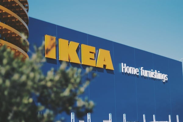 Dimensional Letters Building Sign for IKEA in Brampton