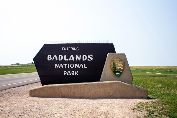 Wayfinding Monument Signs for Badlands National Park in Brampton