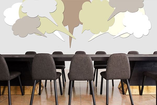 Dynamic Wall Stickers for Office Space