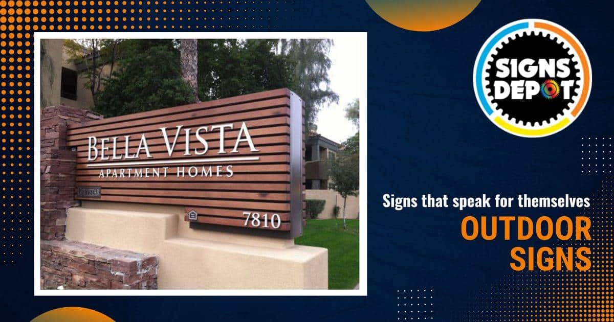 Outdoor Signs Benefits