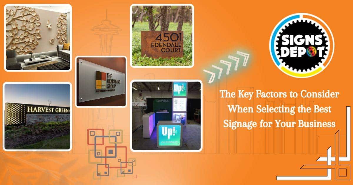 Best Signage for Your Business