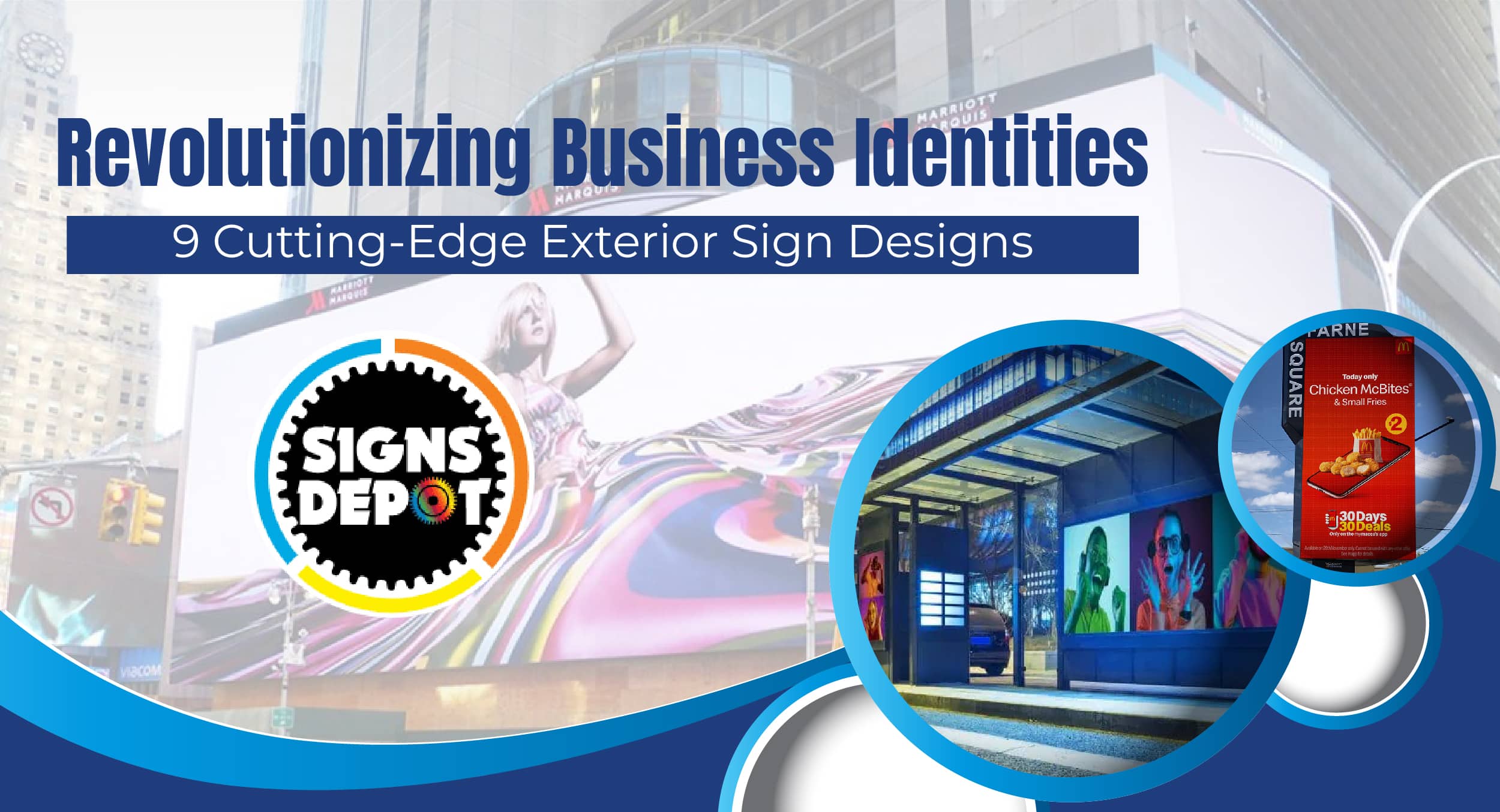 outdoor signs in Mississauga