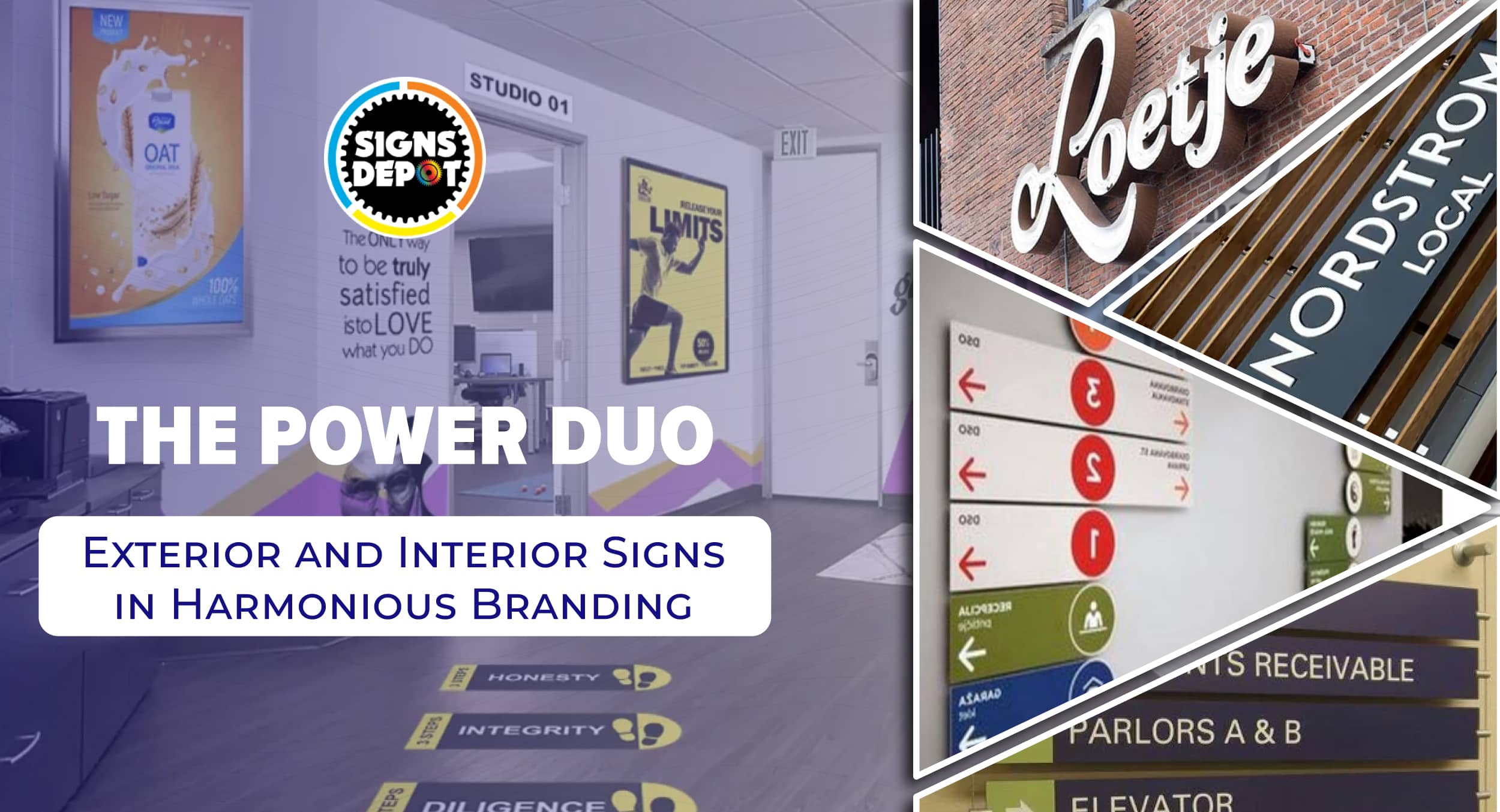 Exterior and Interior Signs