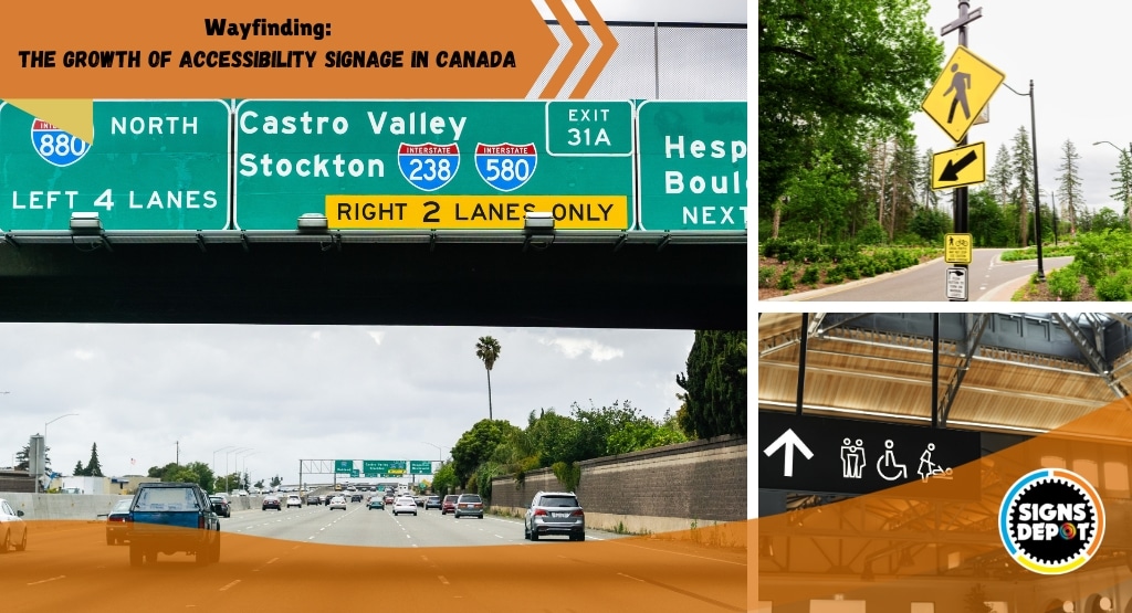 wayfinding signs in Toronto