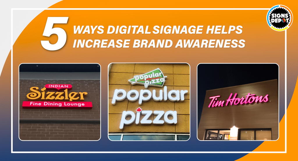 indoor signs in Mississauga