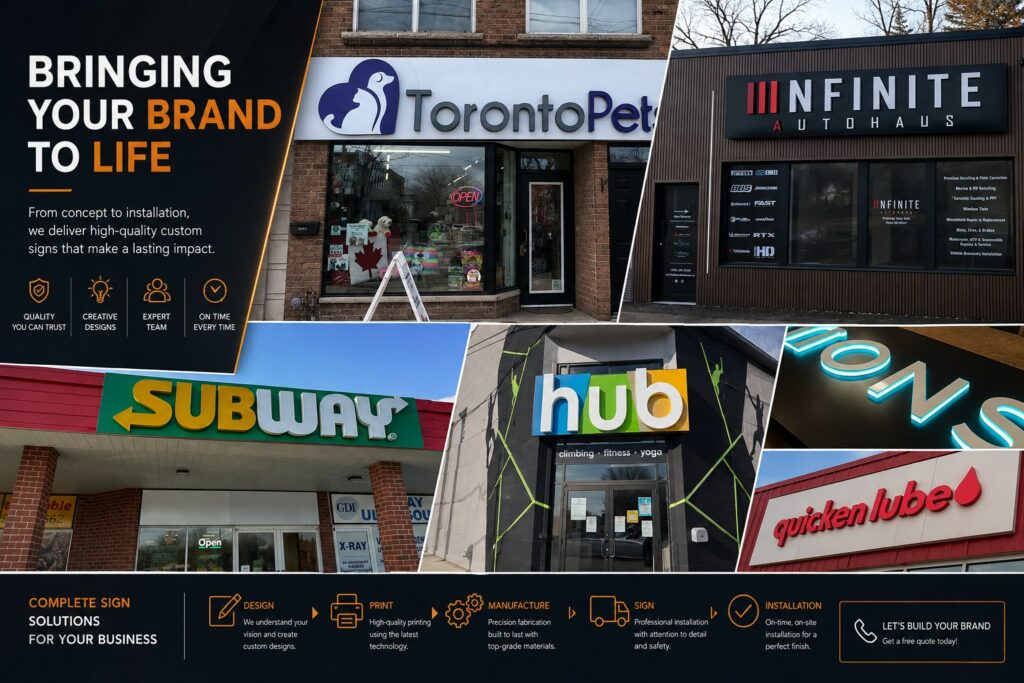 signs company brampton