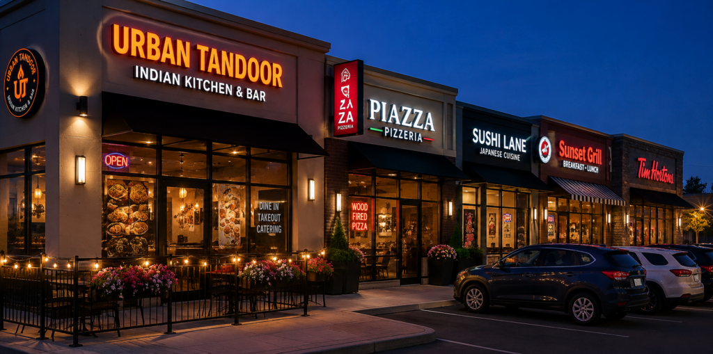 Best Signs for Restaurants in Brampton: 7 Options To Get Noticed