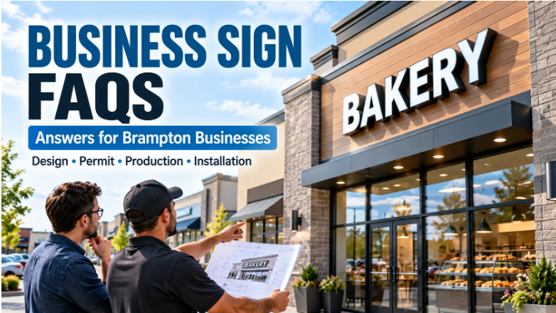 Questions About Business Signs in Brampton