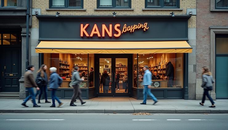 storefront sign placement and height comparison